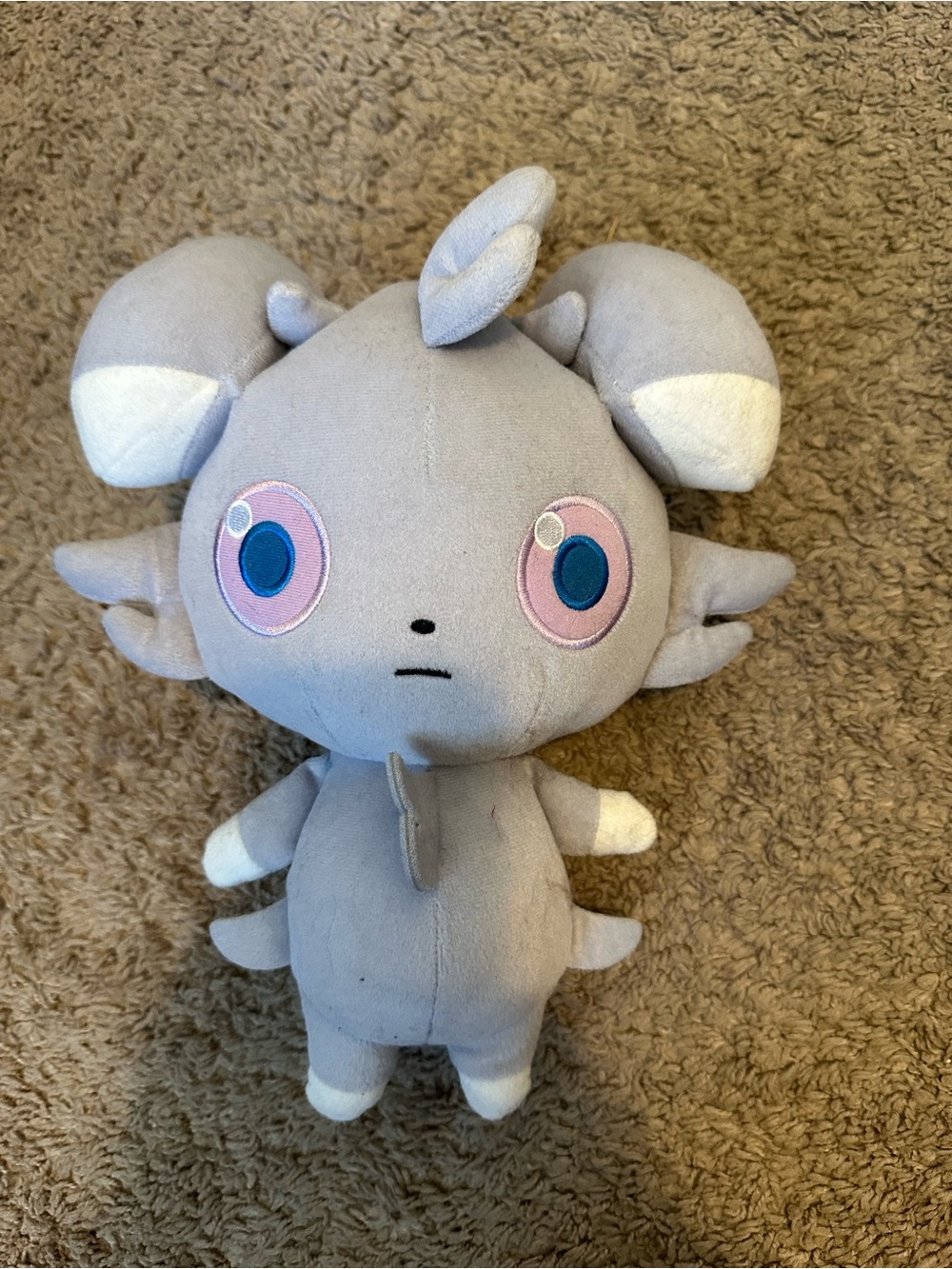 Pokémon Espurr Plush Banpresto 2015 Japanese Import 10"